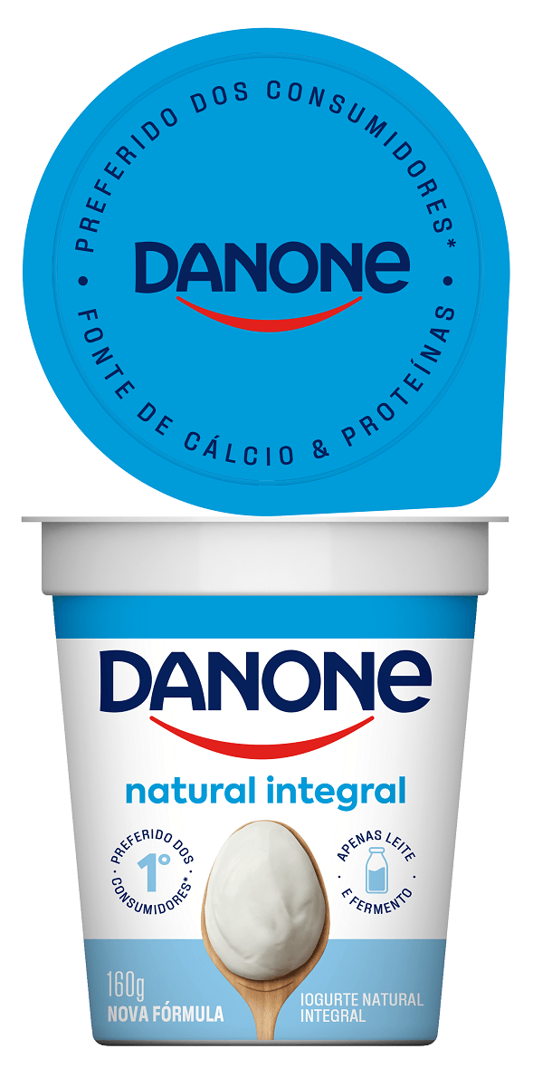 Iogurte Natural Integral Danone 160g